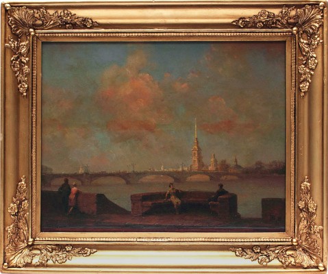 Васильев Иван Петрович. Набережная Кутузова. Ленинград 